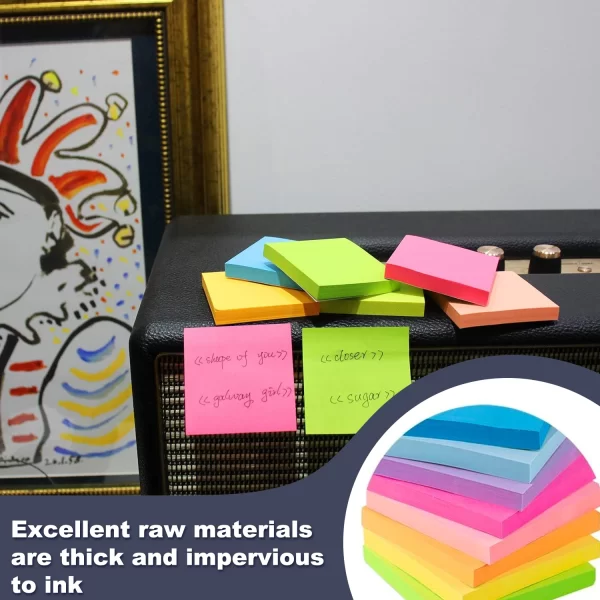 400 Sheets 3x3 Sticky Notes - Image 4