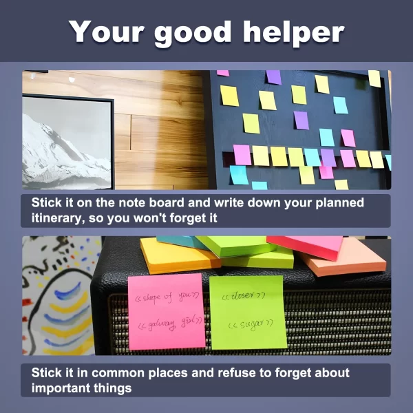 400 Sheets 3x3 Sticky Notes - Image 5