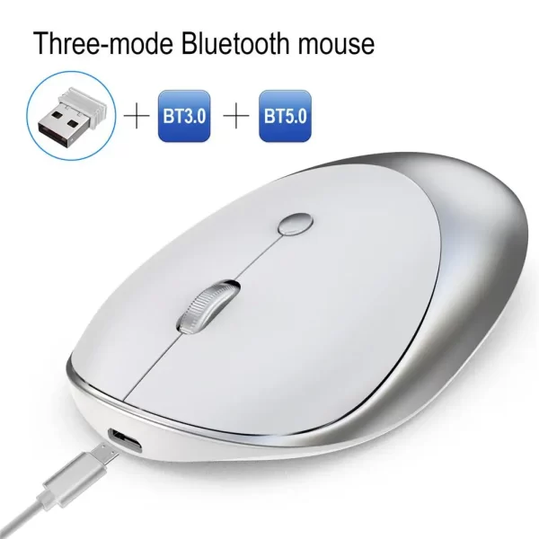 Three Modes Bluetooth Wireless Ergonomics Mouse For HXSJ T36
