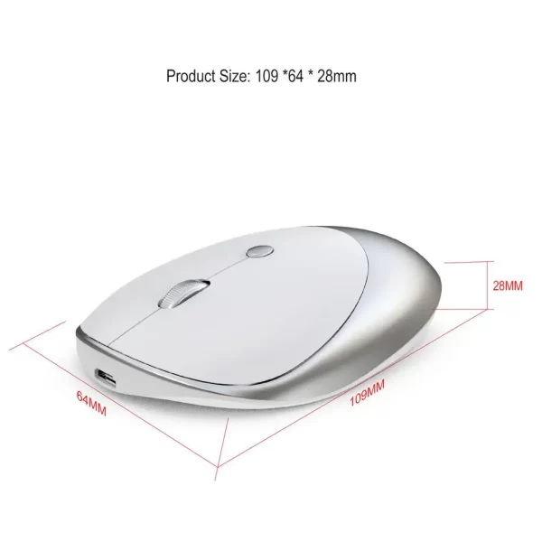 Three Modes Bluetooth Wireless Ergonomics Mouse For HXSJ T36 - Image 6