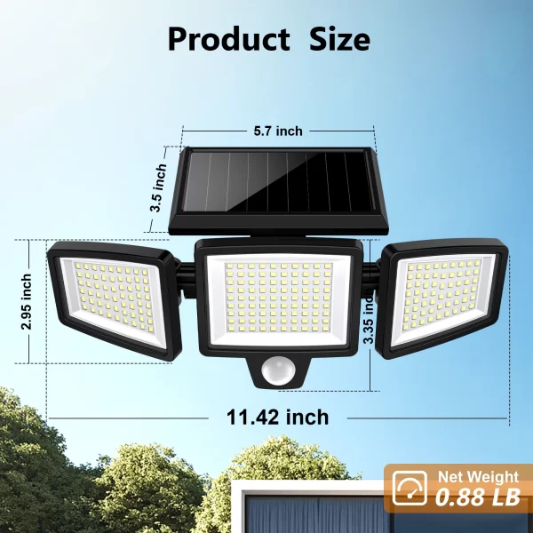 3Pack Outdoor Solar Lights - Image 4