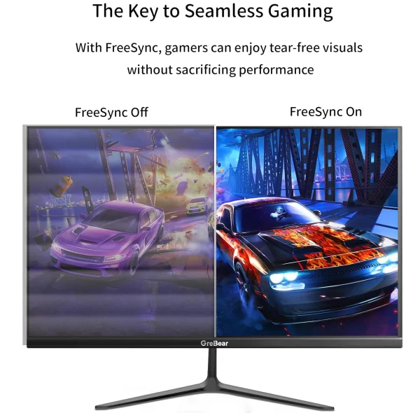 GreBear IPS Computer 24 Inch FHD 1080p PC Monitor 5ms(GTG) 99% sRGB - Image 6