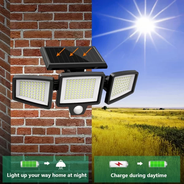 3Pack Outdoor Solar Lights - Image 3