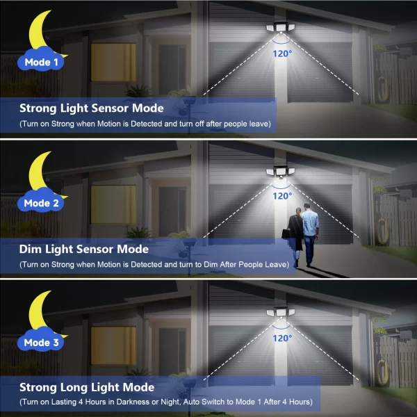 3Pack Outdoor Solar Lights - Image 6