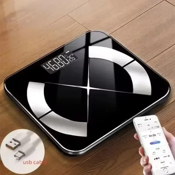 Electronic Smart Bluetooth Weighing Human Charging Simple Weight Scale - Image 7