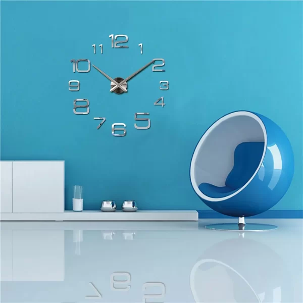 Creative Digital DYI Wall Clock - Image 2