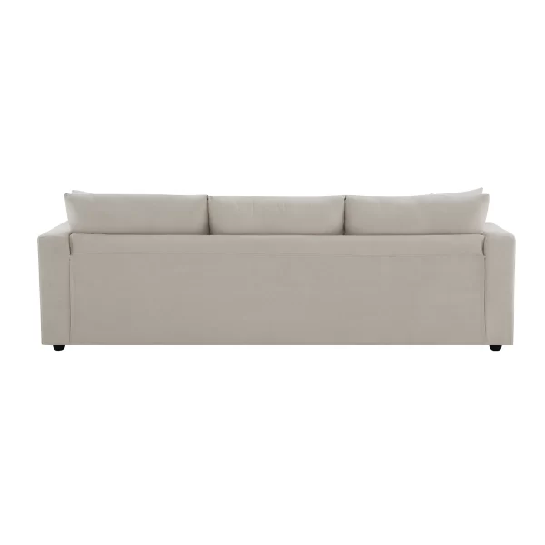Modern Sectional Sofa with Throw Pillows - Image 2