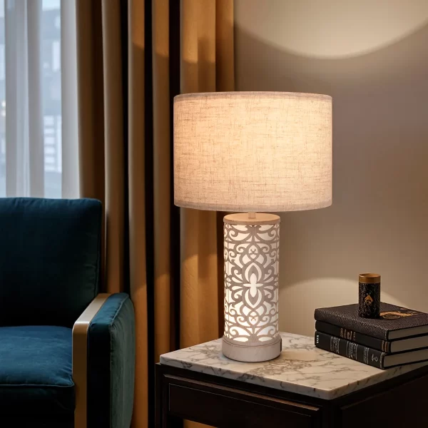 Retro Farmhouse Table Lamp with Multi-Function and Dimmable - Image 6