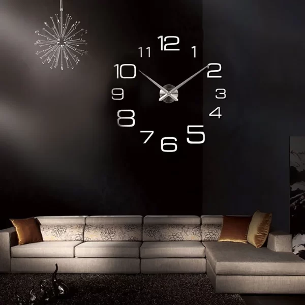 Creative Digital DYI Wall Clock - Image 5
