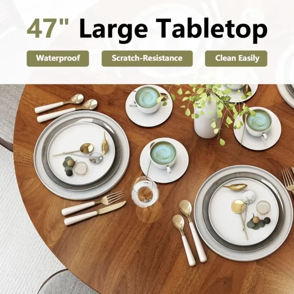 Round Dining Table for 4 - Image 4