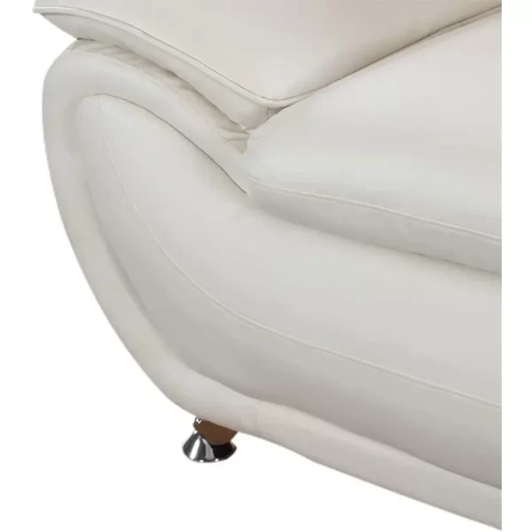 Faux Leather Couch and Loveseat Set for Living Room Office Home - Image 5