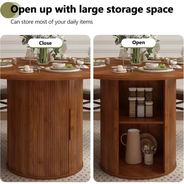 Round Dining Table for 4 - Image 5