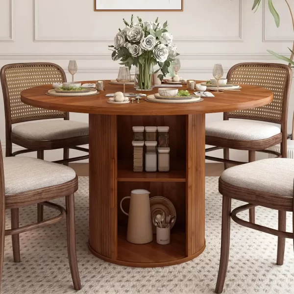 Round Dining Table for 4 - Image 6