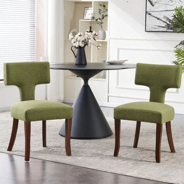 VKNOW Wooden Dining Chairs Set of 2