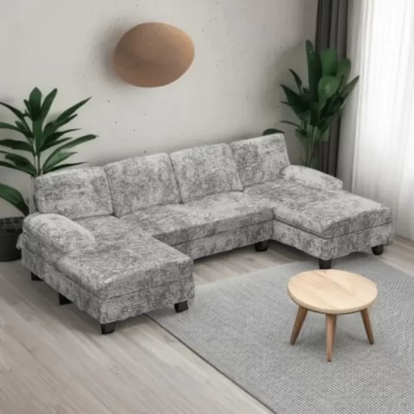 Convertible Sectional Sofa Couch - Image 5