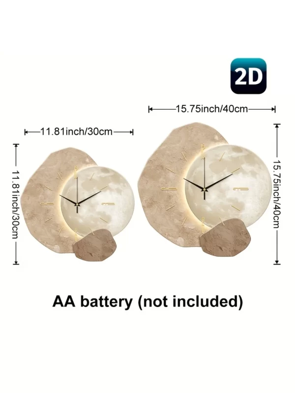 Moon Phase Design - Quiet Quartz Movement - Image 5