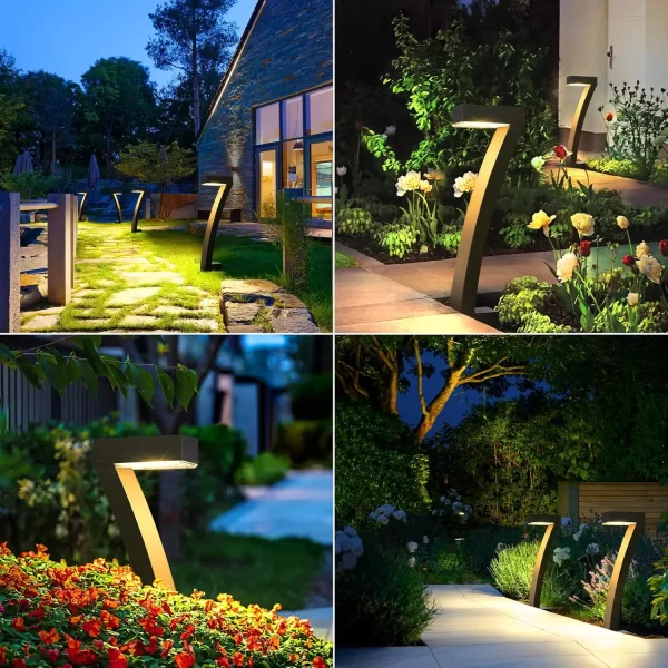 6Pack Bright Solar Outdoor Pathway, 12 Hours Solar Garden Lights - Image 6