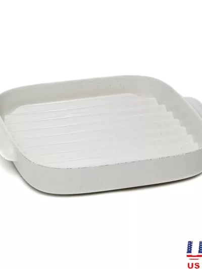 Microwave Bacon Cooker Tray Crispy Bacon Maker Dishwasher Safe Perfect Pizza Flatbreads Sausages Fits Most Microwaves