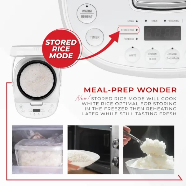 CUCKOO CR-0605F 6-Cup (Uncooked) / 12-Cup (Cooked)  Rice Cooker with Nonstick Inner Pot, 13 Menu Options - Image 4
