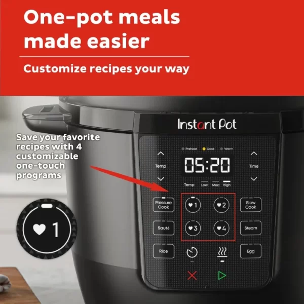 Instant Pot RIO Chef Series 6 Qt Pressure Cooker and Multi-Cooker - Image 3