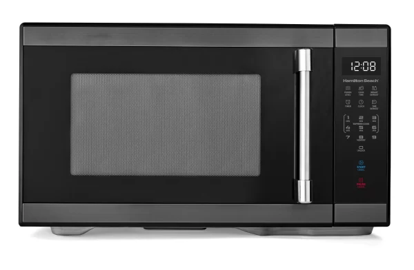 Brand Hamilton Beach 1.1 cu ft Black Microwave Oven, Stainless Steel Countertop Model - Image 9