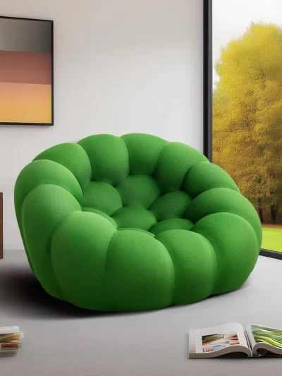 47'' Bubble Sofa, Oversized Single Lazy Sofa