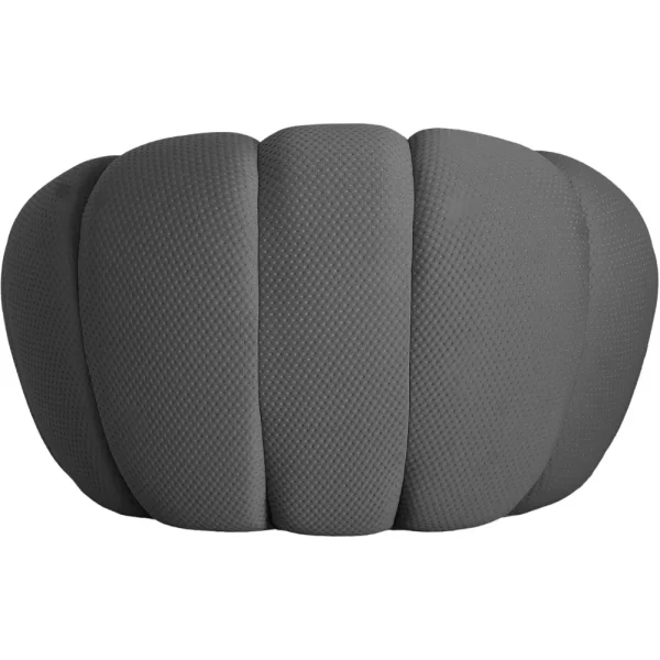 49.21'' Modern Lazy Bubble Sofa, Oversized Bubble Couch Chair, Upholstered Mesh Fabric Bubble Sofa, 3D Honeycomb Shape - Image 5
