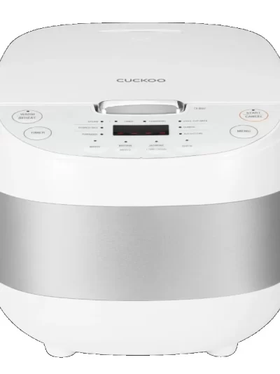 CUCKOO CR-0605F 6-Cup (Uncooked) / 12-Cup (Cooked)  Rice Cooker with Nonstick Inner Pot, 13 Menu Options
