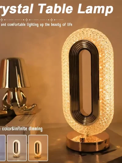 3 Color Dimmable with Touch Control Table Lamp