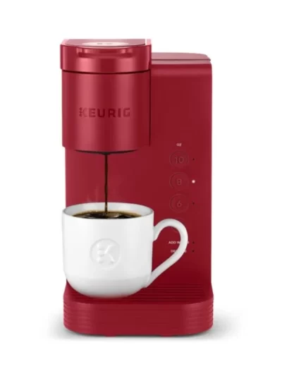 Keurig K-Express Essentials Red Single-Serve K-Cup Pod Coffee Maker