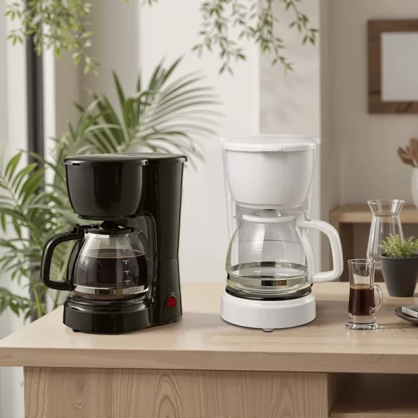 5-Cup Coffee Maker Automatic Shut-Off Keep Warm Function Easy Operation Ideal - Image 4