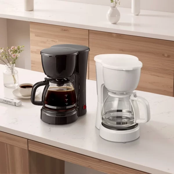 5-Cup Coffee Maker Automatic Shut-Off Keep Warm Function Easy Operation Ideal - Image 3